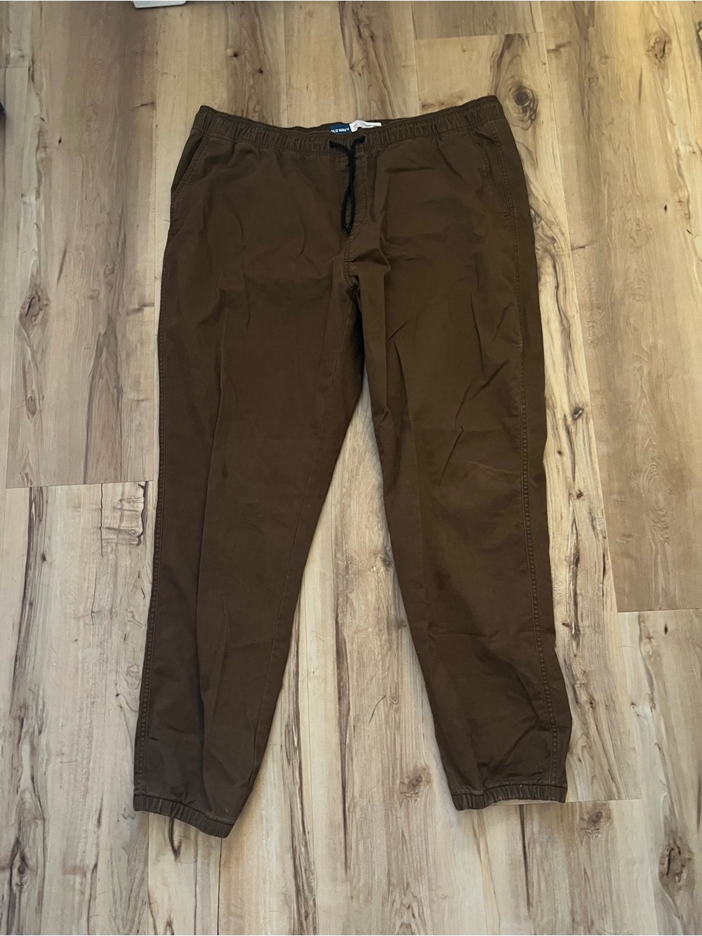 Old Navy Brown Chino Jogger Pants